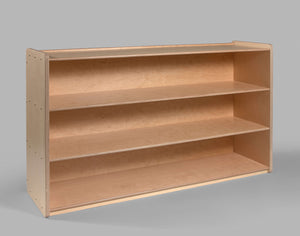 Montessori 2-shelf high shelf unit